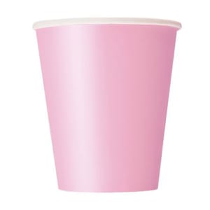 Copos de Papel Rosa 266ml Codipostal product image