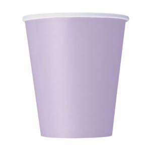 Copos de Papel Lavanda 266ml Codipostal product image