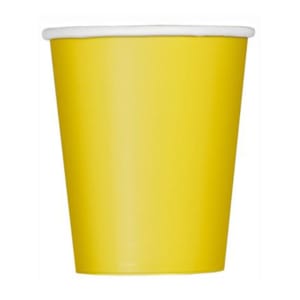 Copos de Papel Amarelo 266ml Codipostal product image