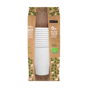 Copos de Cartão 260 ml Pingo Doce product image