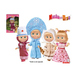 Boneca com Disfarce Masha e o Urso product image