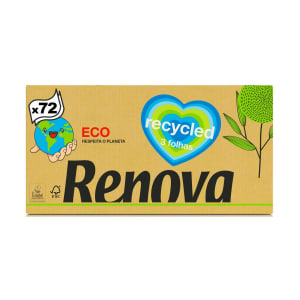 Imagem do produto Lenços Faciais 100% Reciclados Renova