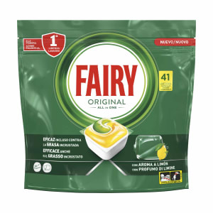 Detergente Máquina Loiça Pastilhas Tudo em Um Original Fairy product image