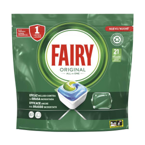 Detergente Máquina Loiça Pastilhas Tudo em Um Fairy product image