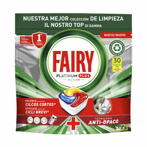 Detergente Máquina Loiça Pastilhas Platinum Ultra Fairy product image