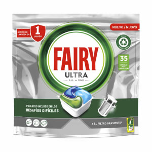 Detergente Máquina Loiça Pastilhas Ultra Original Fairy product image