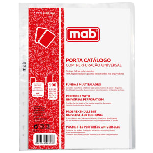 Imagem do produto Porta Catálogo com Perfuração Universal Mab