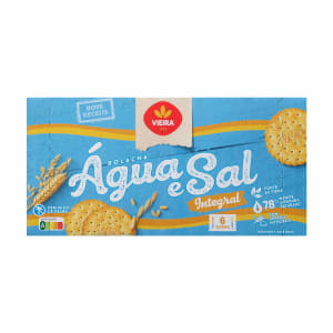Bolachas de Água e Sal Integral Vieira product image