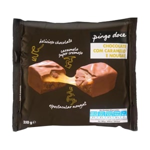 Imagem do produto Chocolate com Caramelo e Nougat Pingo Doce