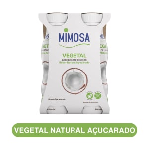 Iogurte Líquido Vegetal Natural Mimosa - Pack 4 product image